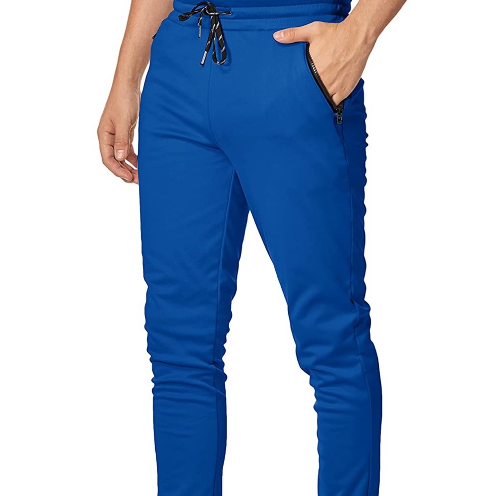 South Pole fleece joggers royal blue
